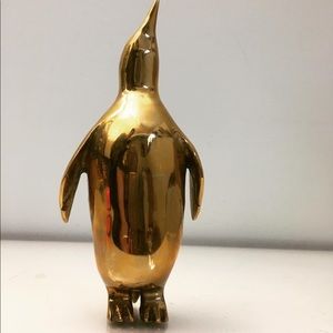 Vintage brass penguin 🐧 figurine